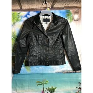 Banana Republic Bomber Jacket Womens Size XS Stretch